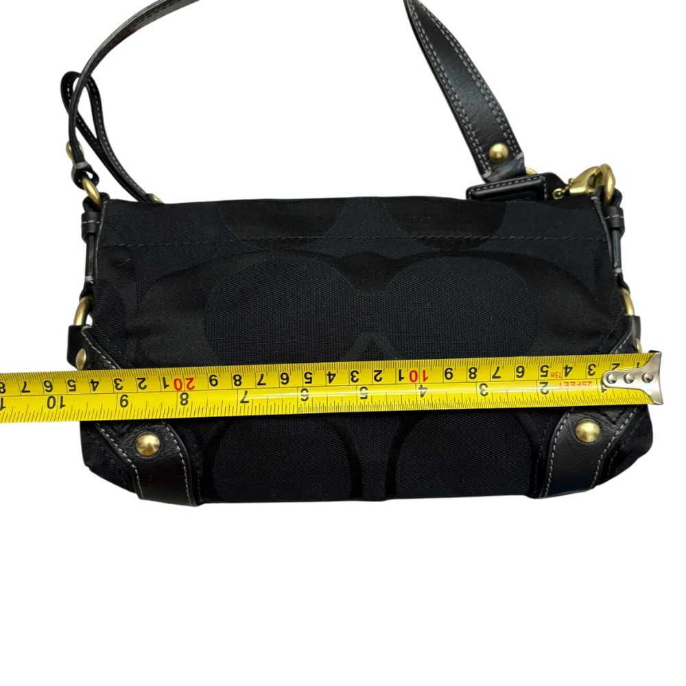 Coach 10730 black vintage y2k mini carly Carley bag rare - Picture 9 of 14